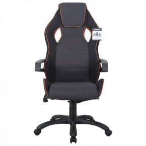 Кресло компьютерное BRABIX Techno Pro GM-003 (ткань черное/серое, вставки оранжевые) 531813 в Нижневартовске - niznevartovsk.ok-mebel.com | фото 7
