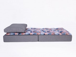 Кресло-кровать бескаркасное Харви (коричневый-геометрия браун) в Нижневартовске - niznevartovsk.ok-mebel.com | фото 3