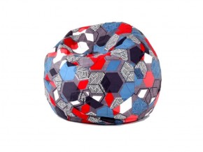 Кресло-мешок Мяч M (Geometry Slate) в Нижневартовске - niznevartovsk.ok-mebel.com | фото