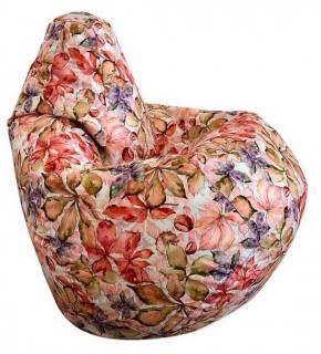 Кресло-мешок Цветы L в Нижневартовске - niznevartovsk.ok-mebel.com | фото 1