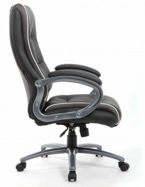 Кресло офисное BRABIX PREMIUM "Strong HD-009" (экокожа черная, ткань серая) 531945 в Нижневартовске - niznevartovsk.ok-mebel.com | фото 3