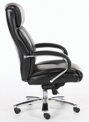 Кресло офисное BRABIX "Direct EX-580" (хром/рециклированная кожа/черное) 531824 в Нижневартовске - niznevartovsk.ok-mebel.com | фото 3