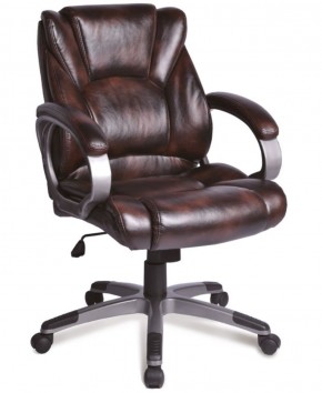 Кресло офисное BRABIX "Eldorado EX-504" (коричневое) 530875 в Нижневартовске - niznevartovsk.ok-mebel.com | фото