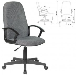 Кресло офисное BRABIX "Element EX-289", ткань, серое, 532093 в Нижневартовске - niznevartovsk.ok-mebel.com | фото 2