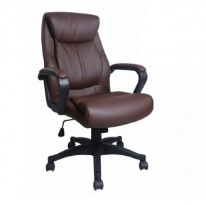 Кресло офисное BRABIX "Enter EX-511" (экокожа/коричневая) 531163 в Нижневартовске - niznevartovsk.ok-mebel.com | фото 1
