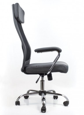 Кресло офисное BRABIX "Flight EX-540" (хром, ткань, сетка, серое) 531848 в Нижневартовске - niznevartovsk.ok-mebel.com | фото 3