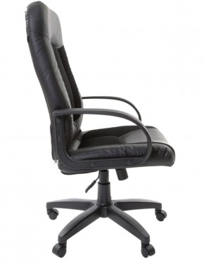 Кресло офисное BRABIX "Strike EX-525" (экокожа черная, ткань черная) 531381 в Нижневартовске - niznevartovsk.ok-mebel.com | фото 3