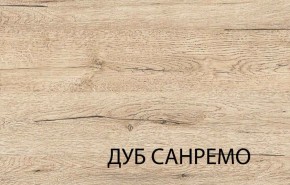 Кровать 120, OSKAR , цвет дуб Санремо в Нижневартовске - niznevartovsk.ok-mebel.com | фото 2