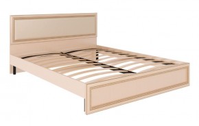 Кровать 1.6 Беатрис М10 с мягкой спинкой и ортопедическим основанием (дуб млечный) в Нижневартовске - niznevartovsk.ok-mebel.com | фото