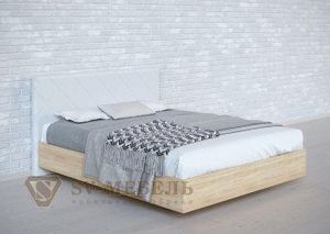 Кровать 1400 двойная №1 изголовье Ромб в Нижневартовске - niznevartovsk.ok-mebel.com | фото 6