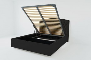 Кровать Берлин с ПМ 1200 (экокожа кольт ч) в Нижневартовске - niznevartovsk.ok-mebel.com | фото