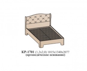 Кровать ЭЙМИ КР-1701 Рэд фокс (1200х2000) в Нижневартовске - niznevartovsk.ok-mebel.com | фото