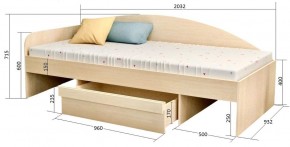 Кровать Изгиб в Нижневартовске - niznevartovsk.ok-mebel.com | фото 2