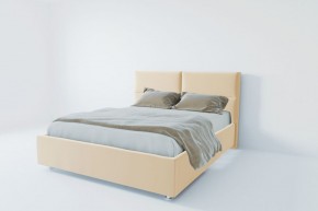 Кровать Корсика с ПМ 800 (экокожа бежевая) в Нижневартовске - niznevartovsk.ok-mebel.com | фото 2