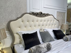 Кровать Мокко 1600 с мягким изголовьем + основание (серый камень) в Нижневартовске - niznevartovsk.ok-mebel.com | фото 2