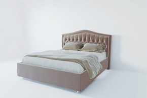 Кровать Нягань с ПМ 1200 (велюр серый) в Нижневартовске - niznevartovsk.ok-mebel.com | фото 2