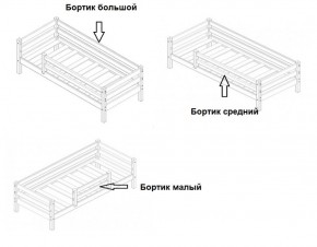 Кровать одноярусная Сонечка (800*1900) модульная в Нижневартовске - niznevartovsk.ok-mebel.com | фото 3