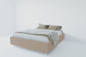 Кровать Подиум с ортопедическим основанием 1200 (велюр серый) в Нижневартовске - niznevartovsk.ok-mebel.com | фото