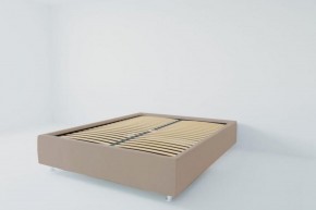 Кровать Подиум с ортопедическим основанием 800 (велюр серый) в Нижневартовске - niznevartovsk.ok-mebel.com | фото 2