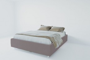 Кровать Подиум с ортопедическим основанием 800 (велюр темно-серый) в Нижневартовске - niznevartovsk.ok-mebel.com | фото