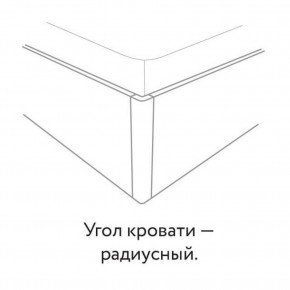 Кровать "Сандра" БЕЗ основания 1200х2000 в Нижневартовске - niznevartovsk.ok-mebel.com | фото 3