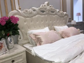 Кровать с мягким изголовьем Афина 1600 (крем корень) в Нижневартовске - niznevartovsk.ok-mebel.com | фото 3