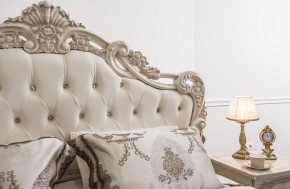 Кровать с мягким изголовьем Патрисия (1600) крем в Нижневартовске - niznevartovsk.ok-mebel.com | фото 5