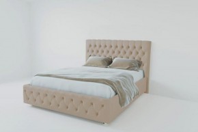 Кровать Версаль 1600 без основания (велюр светло серый) в Нижневартовске - niznevartovsk.ok-mebel.com | фото