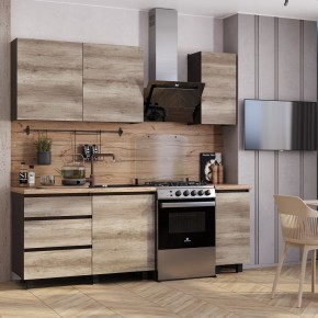 Кухня Энигма 1.6 м (венге/дуб каньон) в Нижневартовске - niznevartovsk.ok-mebel.com | фото