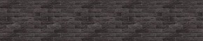 Кухонный фартук 610х3000х1,5 (композит) КМ Кирпич графит в Нижневартовске - niznevartovsk.ok-mebel.com | фото 1