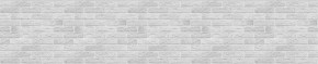 Кухонный фартук 610х3000х1,5 (композит) КМ Кирпич серый в Нижневартовске - niznevartovsk.ok-mebel.com | фото 1