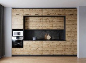 Кухонный гарнитур Крафт 3400 (Стол. 38мм) в Нижневартовске - niznevartovsk.ok-mebel.com | фото