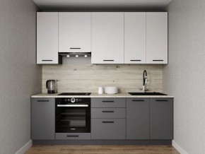 Кухонный гарнитур Меренга 2400 h950 (Стол. 26мм) в Нижневартовске - niznevartovsk.ok-mebel.com | фото