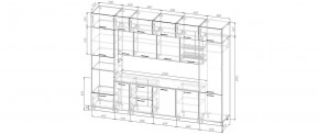 Кухонный гарнитур Санторини 3400 (Стол. 38мм) в Нижневартовске - niznevartovsk.ok-mebel.com | фото 2