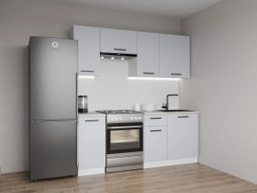 Кухонный гарнитур Смоки 2000 (Стол. 38 мм) в Нижневартовске - niznevartovsk.ok-mebel.com | фото