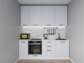 Кухонный гарнитур Смоки 2200 h950 (Стол. 38 мм) в Нижневартовске - niznevartovsk.ok-mebel.com | фото
