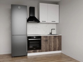 Кухонный гарнитур Старое Дерево 1600 h950 (Стол. 26мм) в Нижневартовске - niznevartovsk.ok-mebel.com | фото