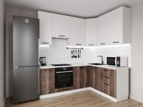 Кухонный гарнитур Старое Дерево 2200*1600 h950 (Стол. 26мм) в Нижневартовске - niznevartovsk.ok-mebel.com | фото
