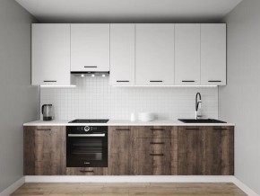 Кухонный гарнитур Старое Дерево 3000 h950 (Стол. 26мм) в Нижневартовске - niznevartovsk.ok-mebel.com | фото