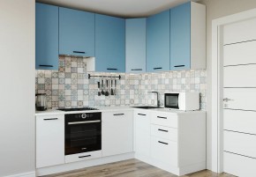 Кухонный гарнитур угловой Капри 2200х1600 h950 (Стол. 38мм) в Нижневартовске - niznevartovsk.ok-mebel.com | фото