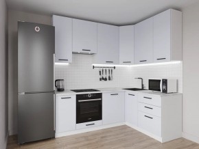 Кухонный гарнитур угловой Смоки 2200*1600 h950 (Стол. 26мм) в Нижневартовске - niznevartovsk.ok-mebel.com | фото