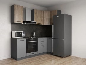 Кухонный гарнитур Умбра 2200*1000 (Стол. 26мм) в Нижневартовске - niznevartovsk.ok-mebel.com | фото
