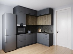 Кухонный гарнитур Умбра 2200*1700 (Стол. 38мм) в Нижневартовске - niznevartovsk.ok-mebel.com | фото