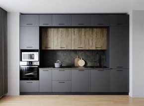 Кухонный гарнитур Умбра 3400 (Стол. 26мм) в Нижневартовске - niznevartovsk.ok-mebel.com | фото