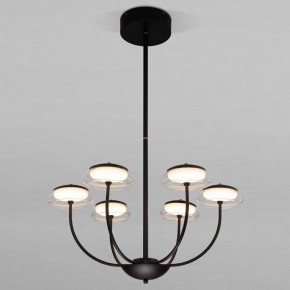 Люстра на штанге Eurosvet Fungo 50388 LED черный в Нижневартовске - niznevartovsk.ok-mebel.com | фото