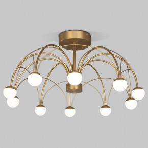 Люстра на штанге Eurosvet Ragno 90031/10 LED золото в Нижневартовске - niznevartovsk.ok-mebel.com | фото