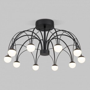 Люстра на штанге Eurosvet Ragno 90035/10 LED черный в Нижневартовске - niznevartovsk.ok-mebel.com | фото 2
