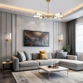 Люстра на штанге Eurosvet Stark 50386 LED латунь в Нижневартовске - niznevartovsk.ok-mebel.com | фото 3