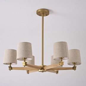 Люстра на штанге Imperiumloft Jorgenson Beige/Light wood STAVRA01 в Нижневартовске - niznevartovsk.ok-mebel.com | фото 3
