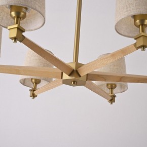 Люстра на штанге Imperiumloft Jorgenson Beige/Light wood STAVRA01 в Нижневартовске - niznevartovsk.ok-mebel.com | фото 6
